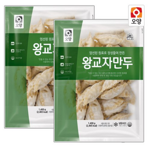 [퀴클리몰] 사조오양 왕교자 만두, 1.4kg, 2개