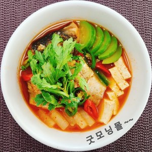 한식조리기능사 실기재료 조리사자격증 시험연습 재료키트, 생선찌개, 1개, 1kg