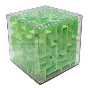 IQPLUS 3D입체미로찾기 게임 지능개발, 연두, 1피스, 1개