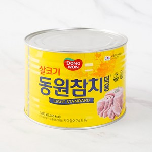 동원참치 살코기 덕용 라이트 스탠다드, 1.88kg, 6개