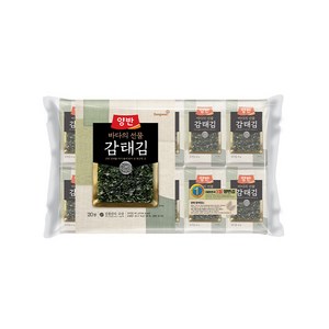 동원 양반 감태김 식탁김 4g 20봉 X 4개, 80g