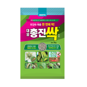 총진싹 입제 작업장갑 스푼 증정, 1개, 3kg