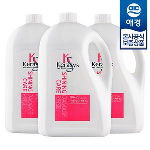 케라시스 샤이닝케어 데미지 린스, 4L, 3개