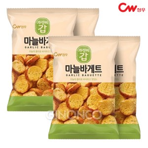 청우식품 마늘바게트, 65g, 4개