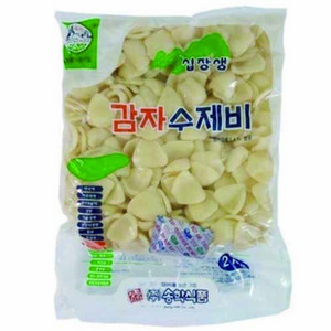 송학식품 십장생 감자 수제비, 2kg, 2개