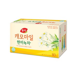 동서 캐모마일 현미녹차, 1.5g, 80개입, 1개