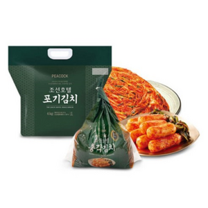 조선호텔 포기김치 4kg + 총각김치1.5kg, 피코크 조선호텔 포기김치4kg+총각김치1.5kg, 1개, 1.5kg