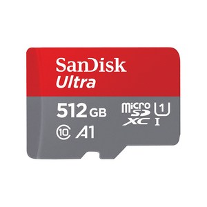 샌디스크 울트라 마이크로 SDXC SDSQUAR-512G, 512GB, 1개