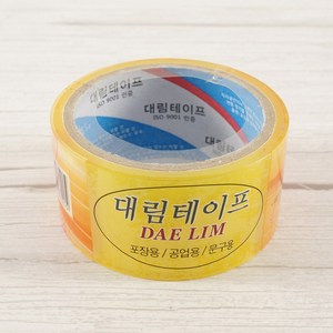 대림 테이프(48mm x 25m) 투명, 1개