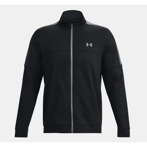 [언더아머_스포츠] 언더아머 골프 GOLF 집업 안감기모 UA Stom 미드레이어 풀 집 SD1377399 Black