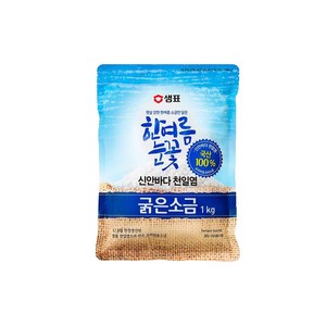 샘표 한여름눈꽃 굵은소금, 1kg, 1개