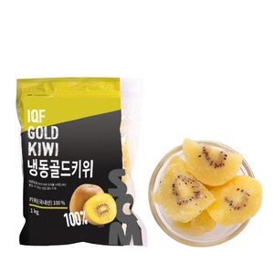 딜라잇가든 냉동골드키위(국내산) 1kg, 1개