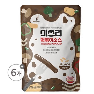 미쓰리 짜장떡볶이소스 50gx6개, 50g, 6개