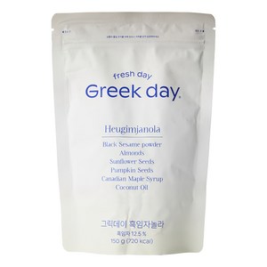 그릭데이 흑임자놀라 시리얼, 150g, 1개