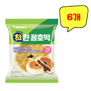 착한 꿀호떡, 6개, 95g