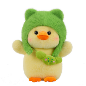 이드니 보들보들 귀여운 애착 오리 인형, 옐로우, 1개, 25cm