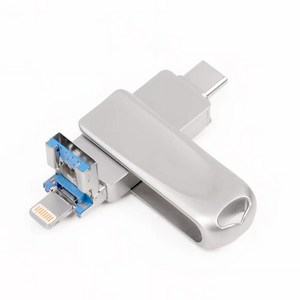 4 IN 1 대용량 OTG 아이폰 USB USB3.0 외장 메모리, 256G, 1개