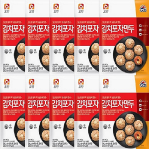 사조오양 김치 포자만두180g 전자렌지용, 180g, 10개