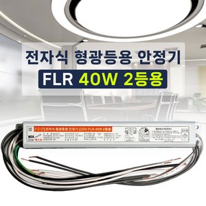 넥스타조명 220V 형광등 전자식 안정기 FL FPL 리폼안정기, FL 40W 2등용, 1개