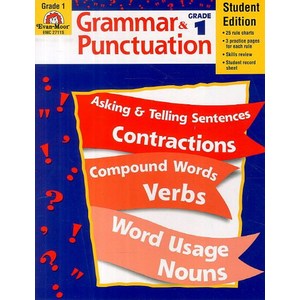 Grammar and Punctuation Grade 1(Student Edition), Evan-Moor