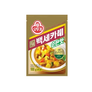 오뚜기 백세카레 순한맛, 100g, 2개