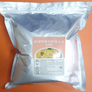 정푸드 떡볶이소스 로제순한맛, 1개, 2kg