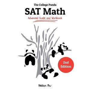 (영문도서) The College Panda's SAT Math: Advanced Guide and Workbook Paperback, College Panda, English, 9781733192729