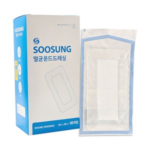 수성 멸균 드레싱밴드 50매입 개별포장 운드드레싱, 1개, 10cm X 20cm