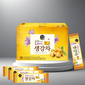 송원 우리차 도라지생강차 100T, 14g, 100개입, 1개