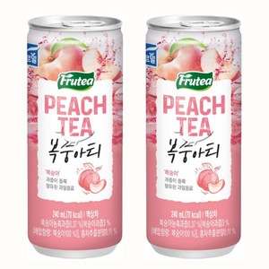 푸르티 복숭아티 240ml, 120개