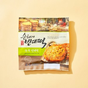 피코크 풍성한 재료 풍성한 식감 순희네 녹두 빈대 떡 400g 냉동, 2개