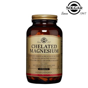 솔가 킬레이트 마그네슘 250정 (타블렛) Sogar Chelated Magnesium 250 Tablets, 1개