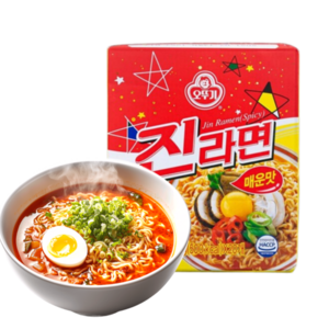 오뚜기 진라면 매운맛 120g, 20개