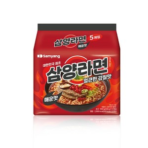 삼양라면 매운맛 120g, 10개