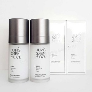 정샘물 에센셜 마이크로 피팅 미스트 55mlX2개 세트 휴대용 미스트 안개분사 보습, 55ml, 2개