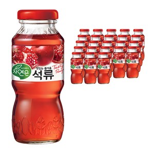 자연은 석류 주스, 180ml, 24개