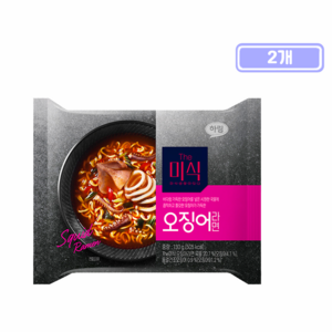 The미식 오징어라면 130g, 2개