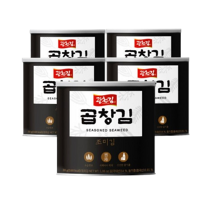 광천김 곱창캔김, 30g, 5개