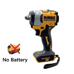 및 18V 토크 DCF922 무선 배터리 20V 3550ipm 임팩트 역방향 충전식 Dewalt 2800rpm 범용 높은 렌치, 1) No battery, 1개, 1.No battery