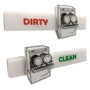 Clean Dity Dishwashe Magnet Sign by Vemont Home Vemont Home & Gaden의 Clean Dity Dishwashe Mag, Exta Stong Magnets