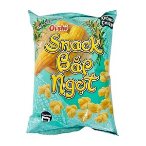 베트남 Oishi 오이시이 밥 옹옷 68g / 옥수수 팝콘 과자 간식Snack Bap ngot, 1개