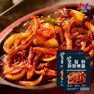 싱싱 오징어 야채볶음 320g x 2개입, 2개