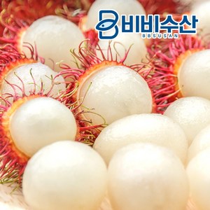 비비수산 집에서 즐기는 달콤한 영양만점 열대과일 람부탄 1kg, 1kg(1개), 2개