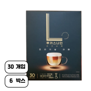 루카스나인 라떼 커피믹스, 14.9g, 30개입, 6개