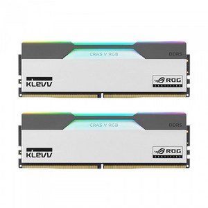 ESSENCORE KLEVV DDR5-7200 CL34 CRAS V RGB ROG 패키지 서린 (32GB(16Gx2)), 2개