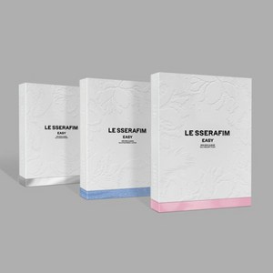 [3종세트] 르세라핌 LE SSERAFIM - 3rd Mini Album EASY 포토북, 3종세트+두잉덕조공