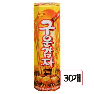 해태제과 구운감자, 27g, 30개