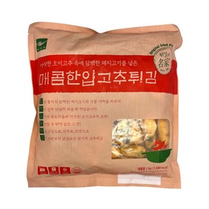 사옹원 매콤 한입 고추튀김1kg, 1개, 1kg