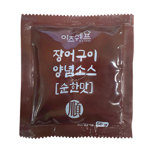 이츠쉐프 장어양념소스 일회용 순한맛 50g, 30개