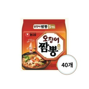 오징어짬뽕 124g, 40개